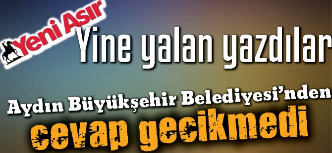 YİNE YALAN YAZDILAR,TOKAT GİBİ CEVAP GELDİ