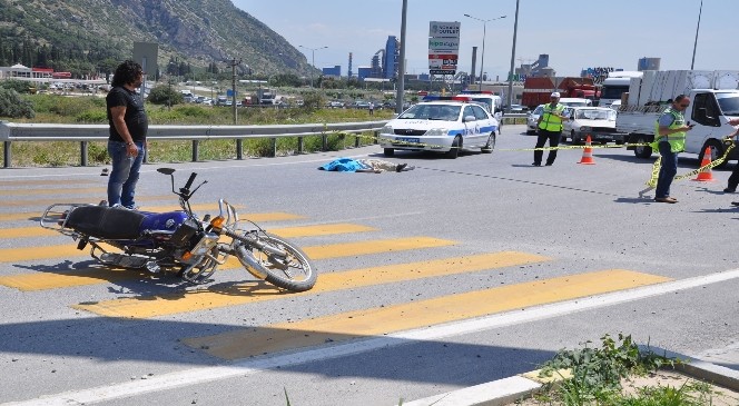 Söke'de trafik kazası; 1 ölü 1 yaralı