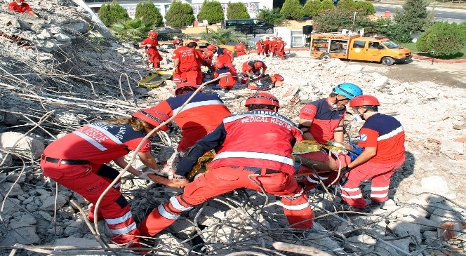 Aydın'daki arama kurtarma ekipleri ortak tatbikat yapacak