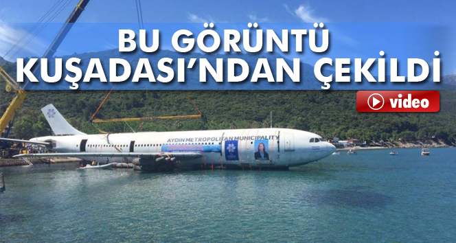 Bu görüntü Kuşadası’ndan çekildi