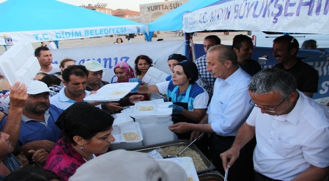 Didim'de bu yıl iftar yemekleri Büyükşehirle ortak veriliyor