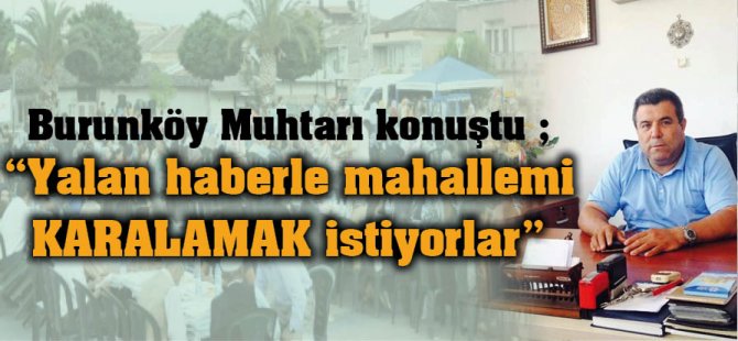 MUHTAR KAÇAR'DAN YALANLAMA GELDİ