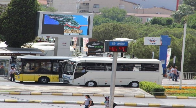 Aydın'da aşırı sıcaklar izin getirdi