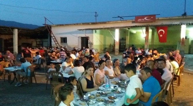 Ateş savaşçıları iftarını Çine'de açtı