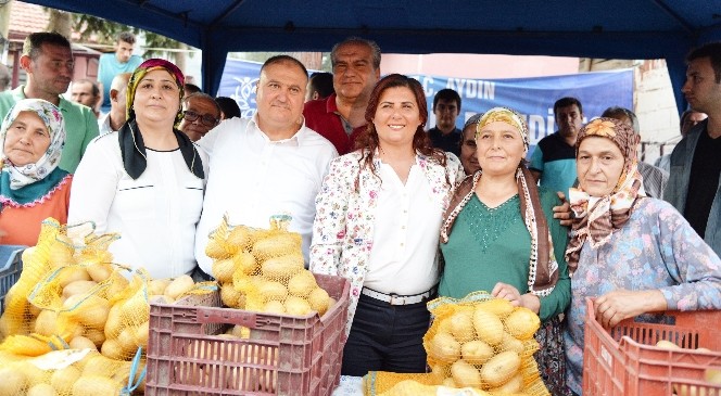 Başkan Çerçioğlu üreticiye destek