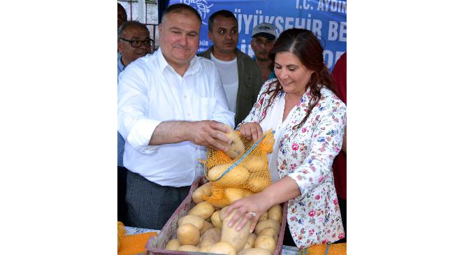 Bozdoğanlı patates üreticisinden eleştirilere tepki