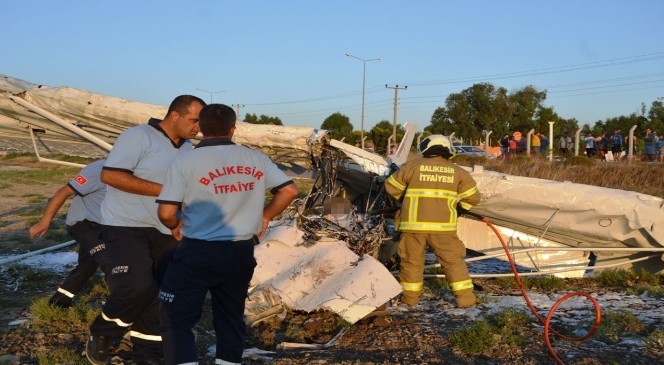 Uçak kazasının acısı Aydın'a düştü