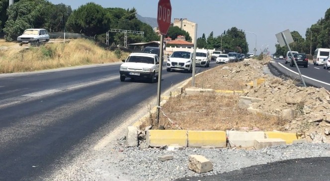 Bitirilemeyen yol vatandaşın tepkisini çekiyor