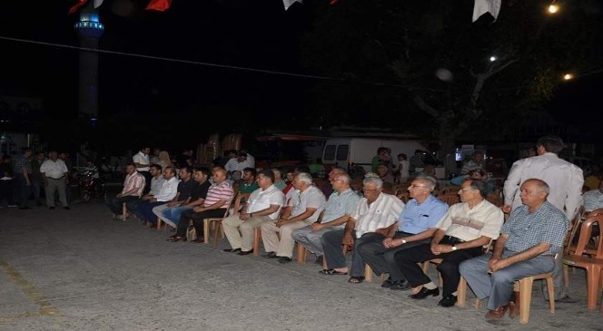 Buharkent’te şehitler için mevlit okutuldu