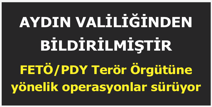 OPERASYONLAR SÜRÜYOR