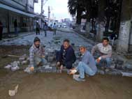 Başkan Savcı, eski günlerindeki gibi şantiye şefliğine döndü