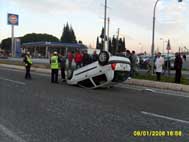 Araçlar mıcır kurbanı