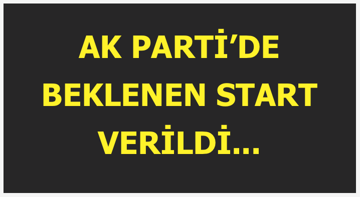 AK PARTİ'DE FETÖ/PDY TEMİZLİĞİ İÇİN KOLLAR SIVANDI