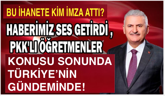 SÖZDE SORUŞTURMA VE UYDURUK RAPOR DÜZENLENMİŞ...