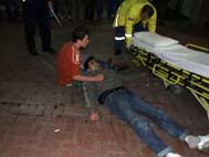 Pide sevrvisi yapan Sökeli garson, motosikletiyle kaza yaptı