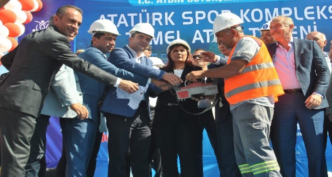 Aydın Büyükşehir Belediyesi Spor ve Sosyal Tesisleri’nin temeli atıldı