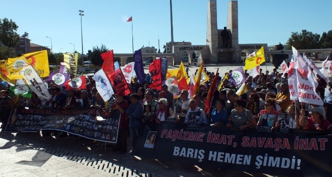 Ankara Garında hayatını kaybedenler 1 yılında Didim’de unutulmadı