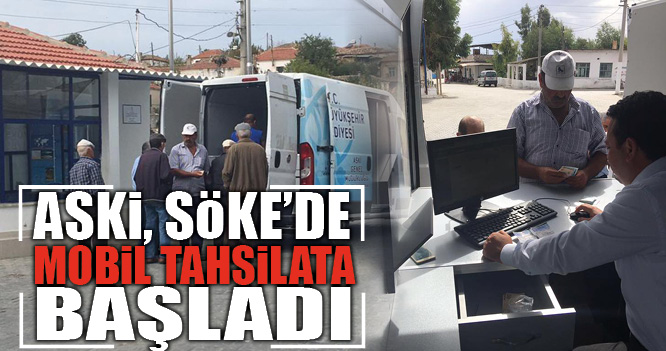 MOBİL TAHSİLAT ARACI SÖKE'DE