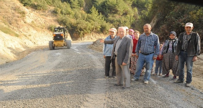 Yıllardır süren yol sorununu Başkan Çerçioğlu çözdü