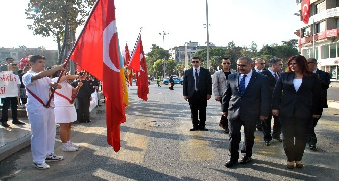 Aydın’da Cumhuriyetin kuruluşunun 93. yıl dönümü kutlandı