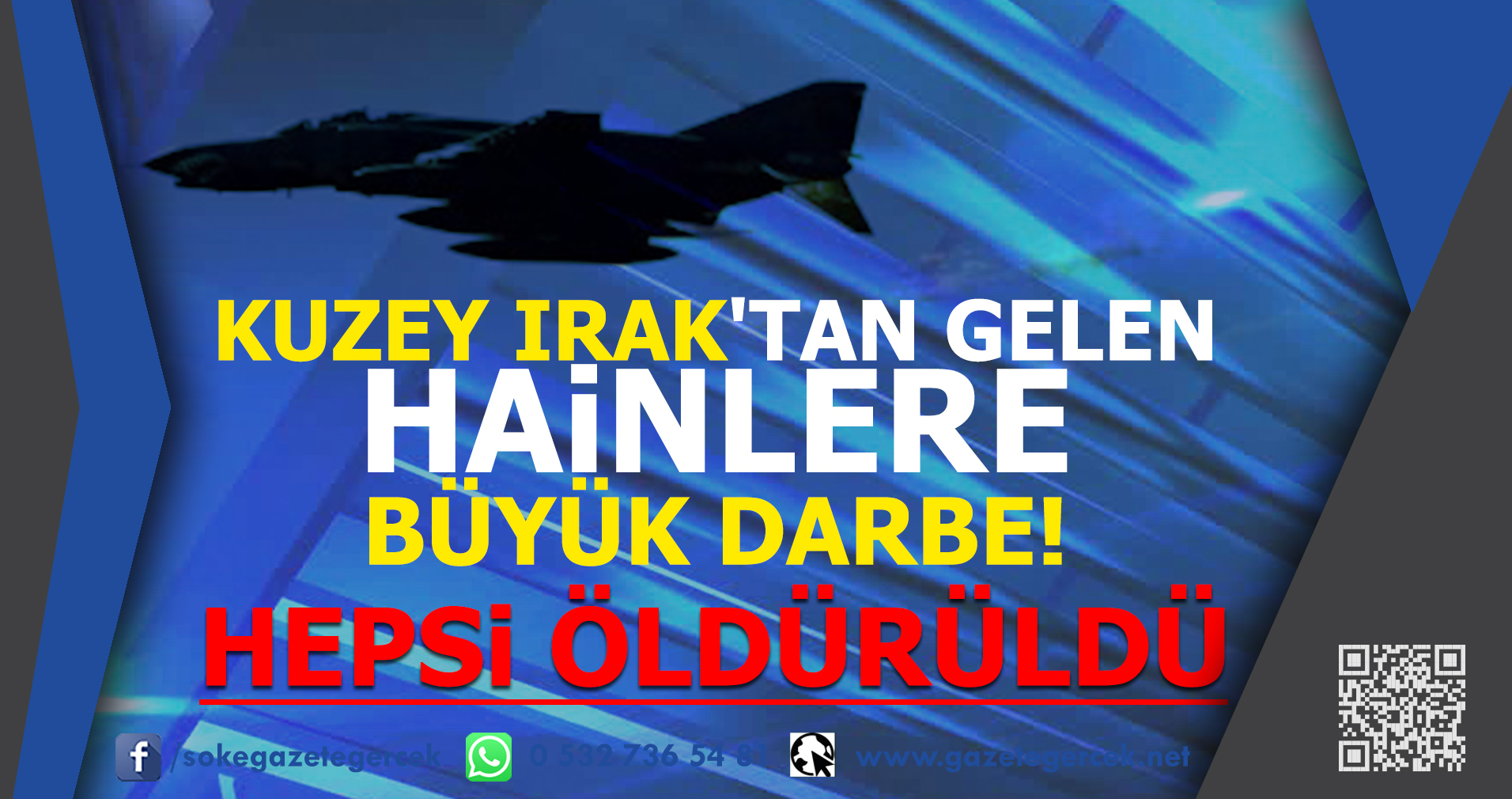 KUZEY IRAK'TAN GELEN HAiNLERE BÜYÜK DARBE! HEPSi ÖLDÜRÜLDÜ