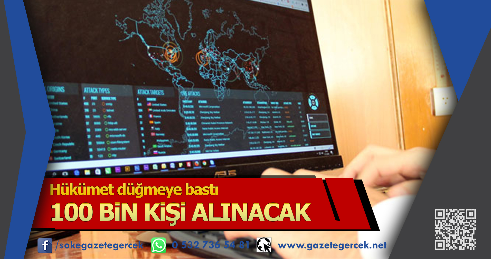 Hükümet düğmeye bastı 100 BiN KiŞi ALINACAK