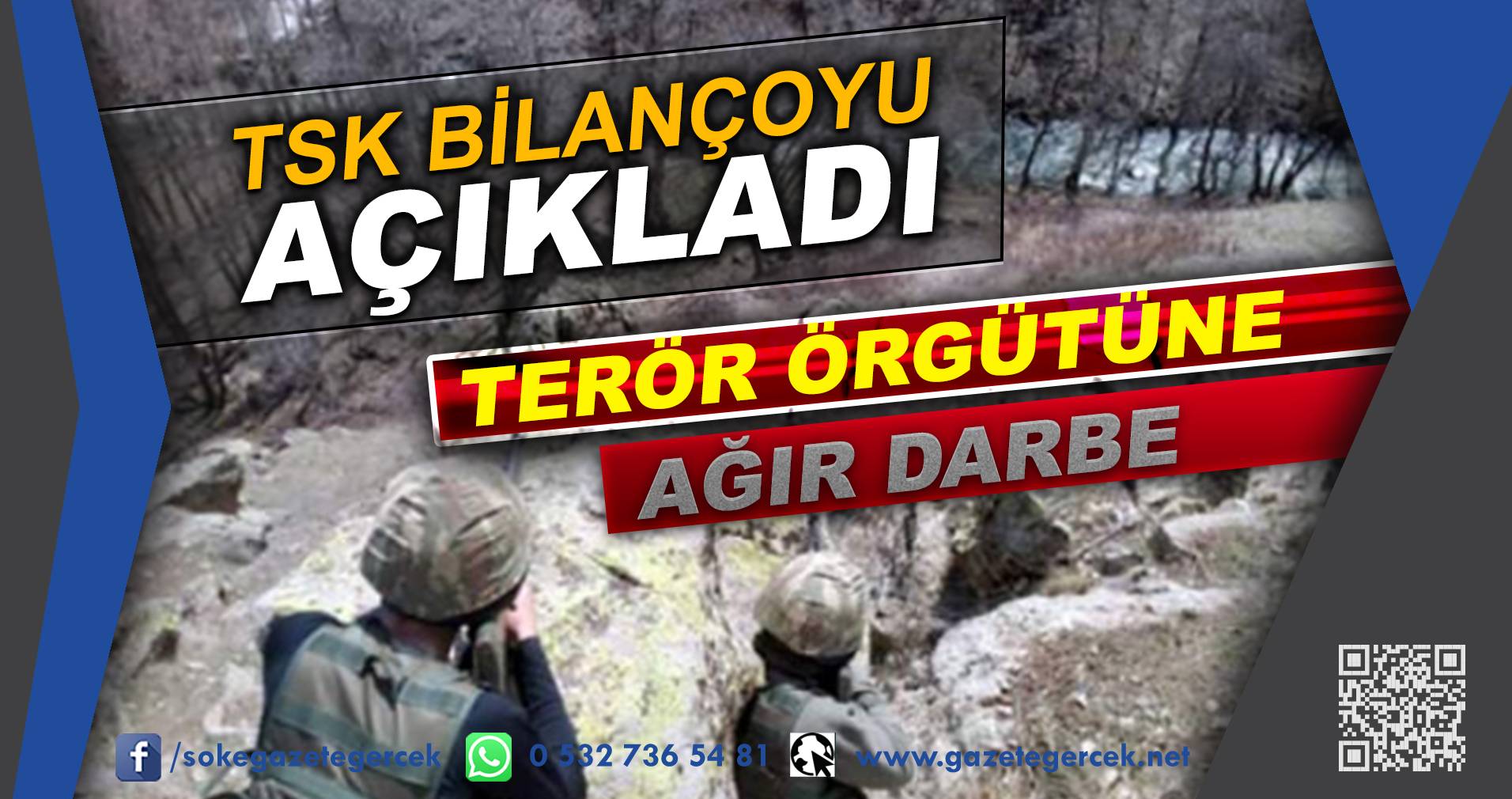 TSK bilançoyu açıkladı TERÖR ÖRGÜTÜNE AĞIR DARBE