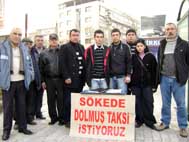 Dolmuş taksi için 6 bin imza toplandı