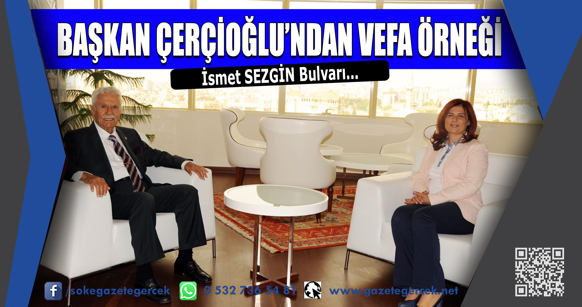 BAŞKAN ÇERÇİOĞLU’NDAN VEFA ÖRNEĞİ