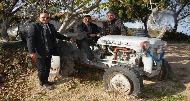 65’lik emektar traktör Söke’deki müzede sergilenecek