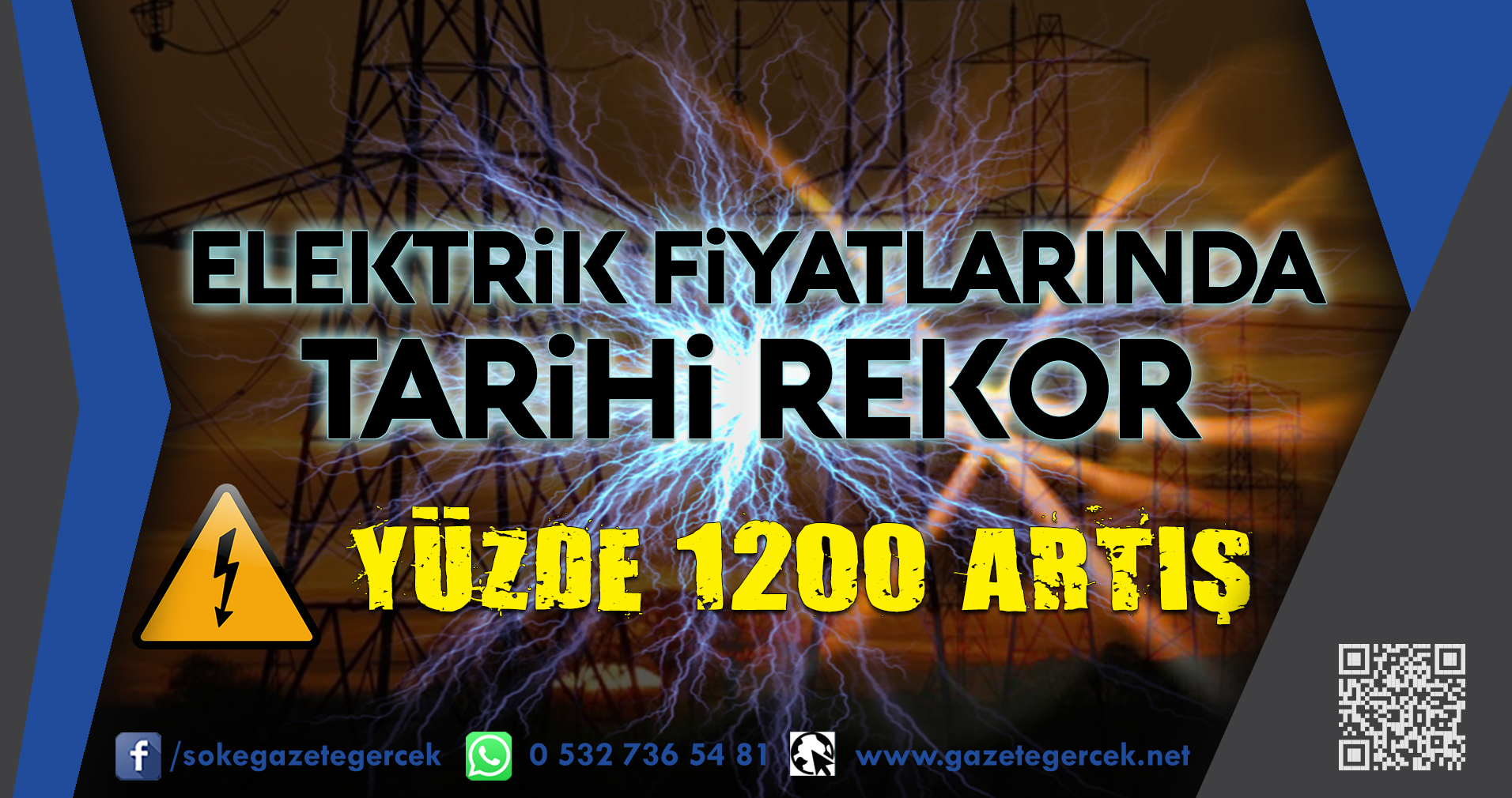 ELEKTRiK FiYATLARINDA TARiHi REKOR YÜZDE 1200 ARTIŞ