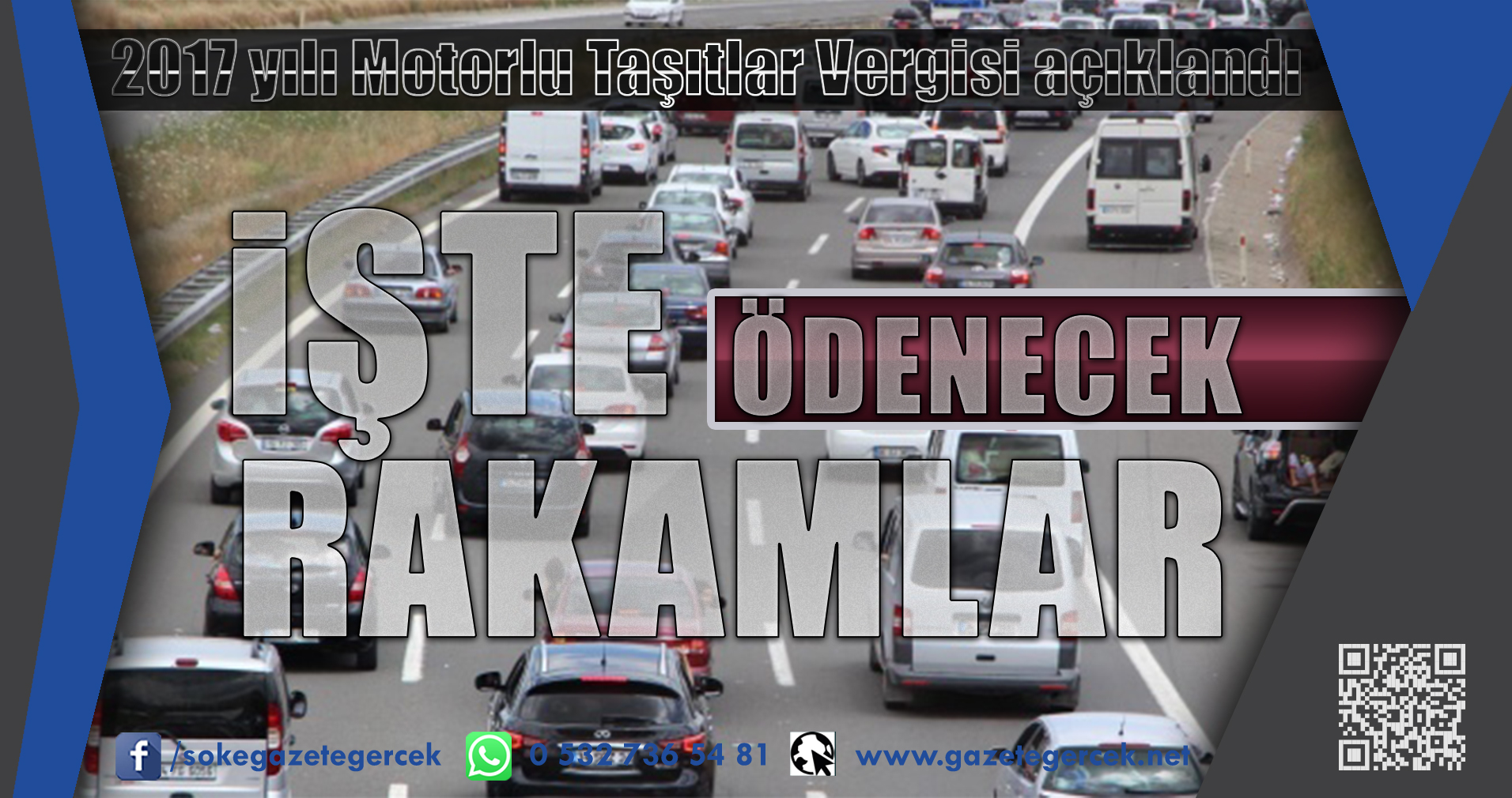 2017 yılı Motorlu Taşıtlar Vergisi açıklandı iŞTE ÖDENECEK RAKAMLAR