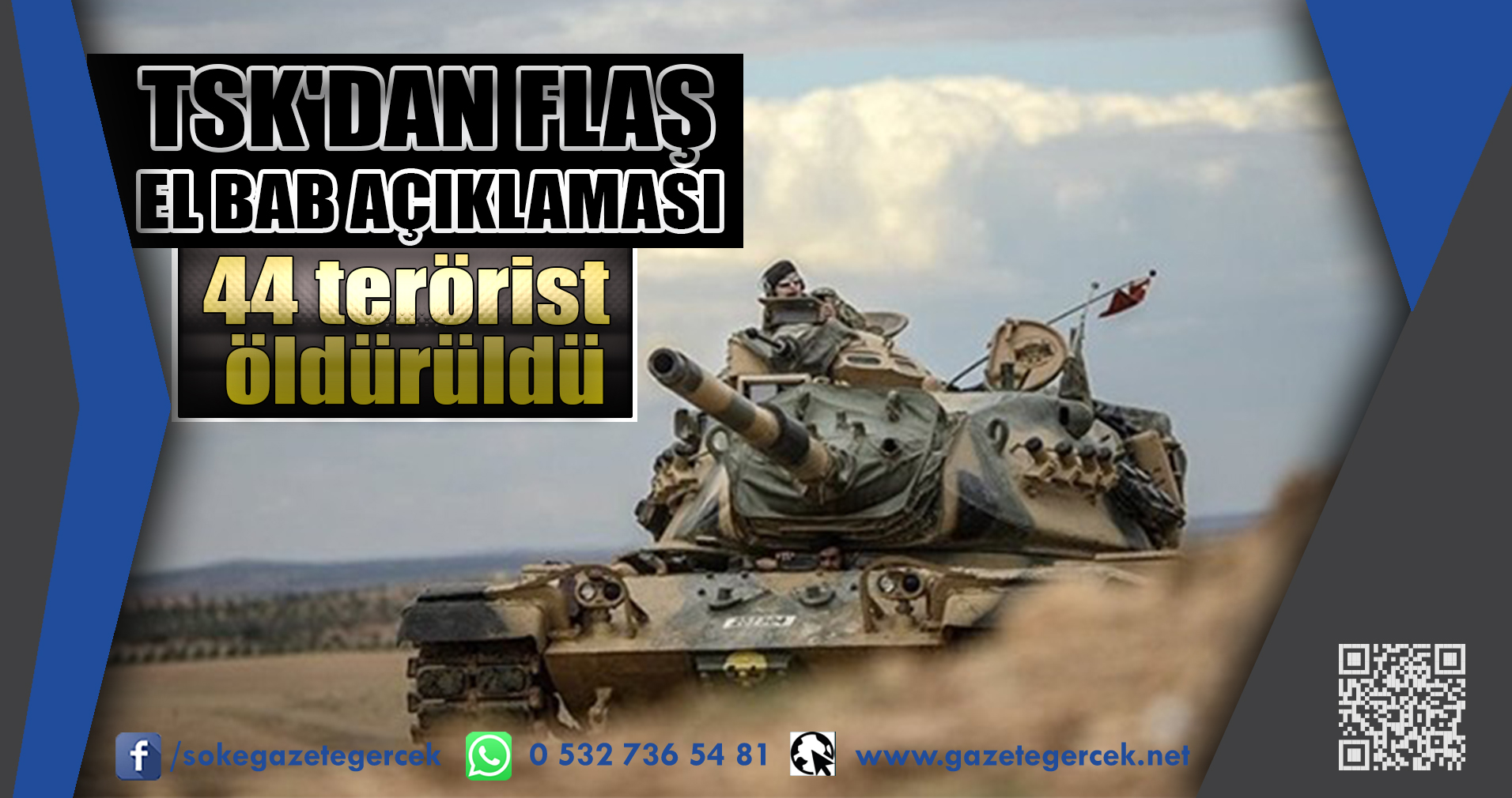 TSK'DAN FLAŞ EL BAB AÇIKLAMASI 44 terörist öldürüldü