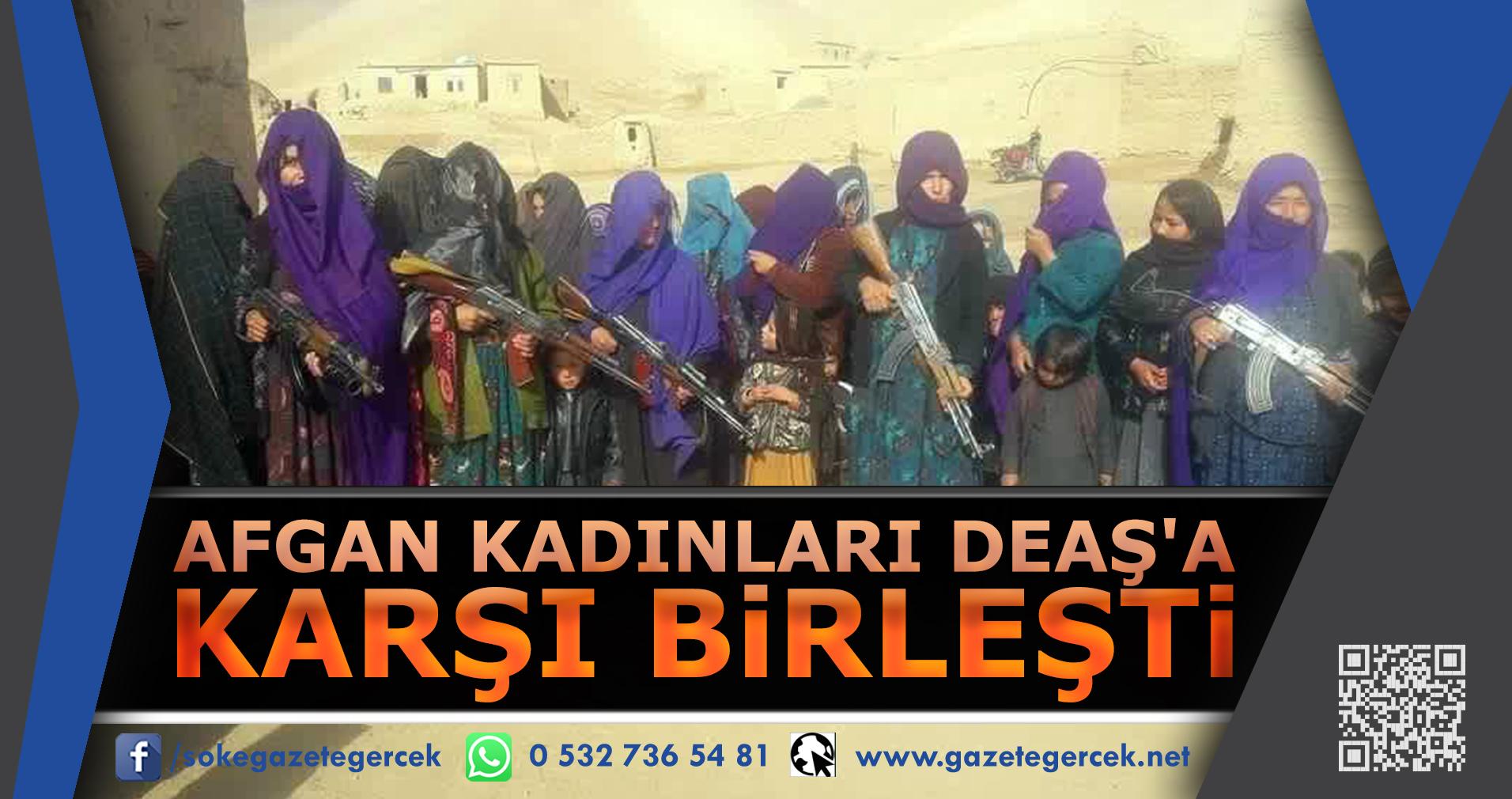 AFGAN KADINLARI DEAŞ'A KARŞI BiRLEŞTi