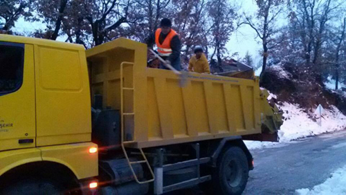 BAŞKAN ÇERÇİOĞLU ÇALIŞMALARI YERİNDE TAKİP EDİYOR