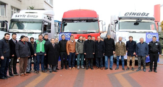 ADÜ, Halep’ten yükselen çığlığa 3 TIR ile cevap verdi