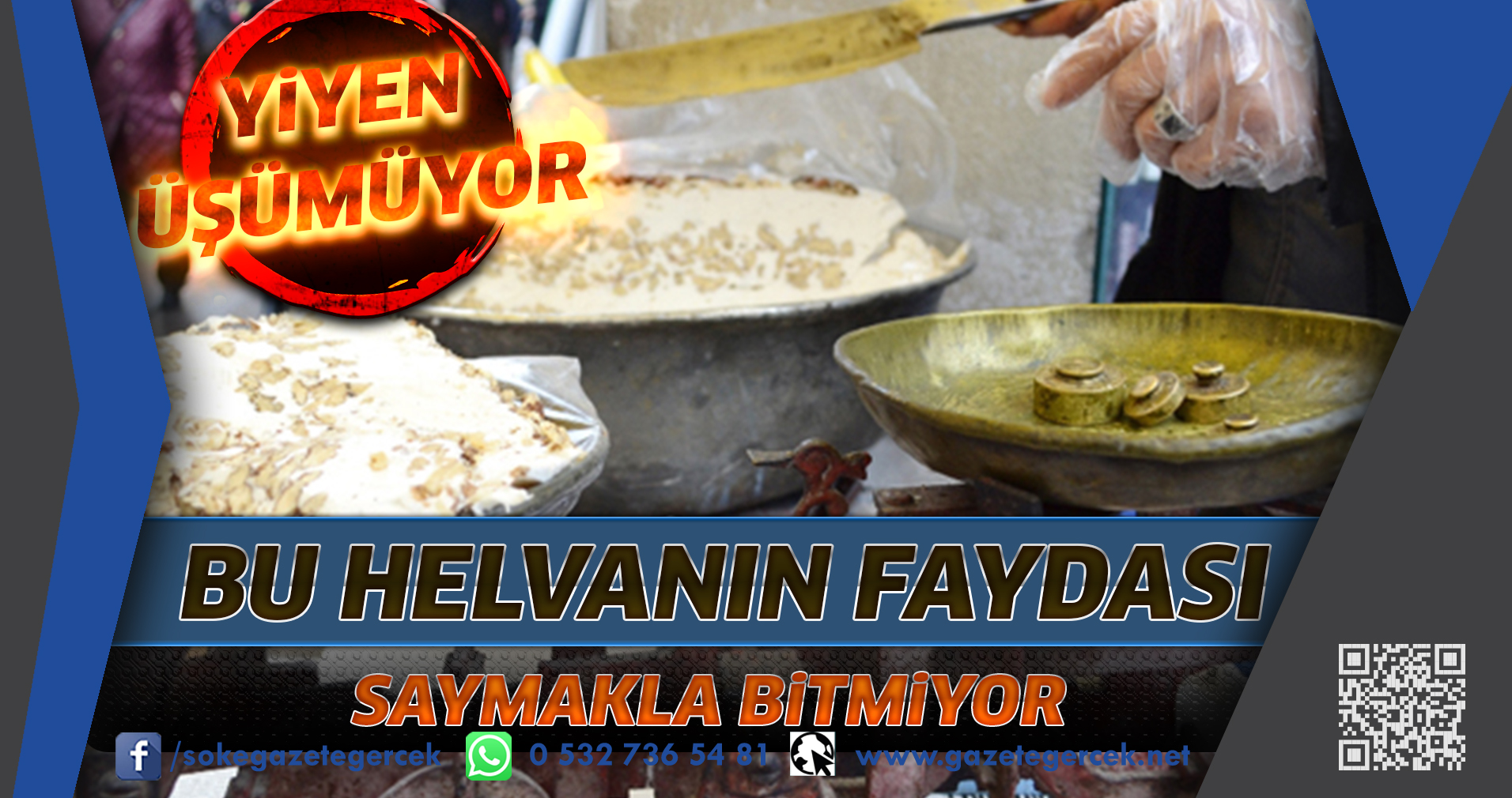 YiYEN ÜŞÜMÜYOR BU HELVANIN FAYDASI SAYMAKLA BiTMiYOR