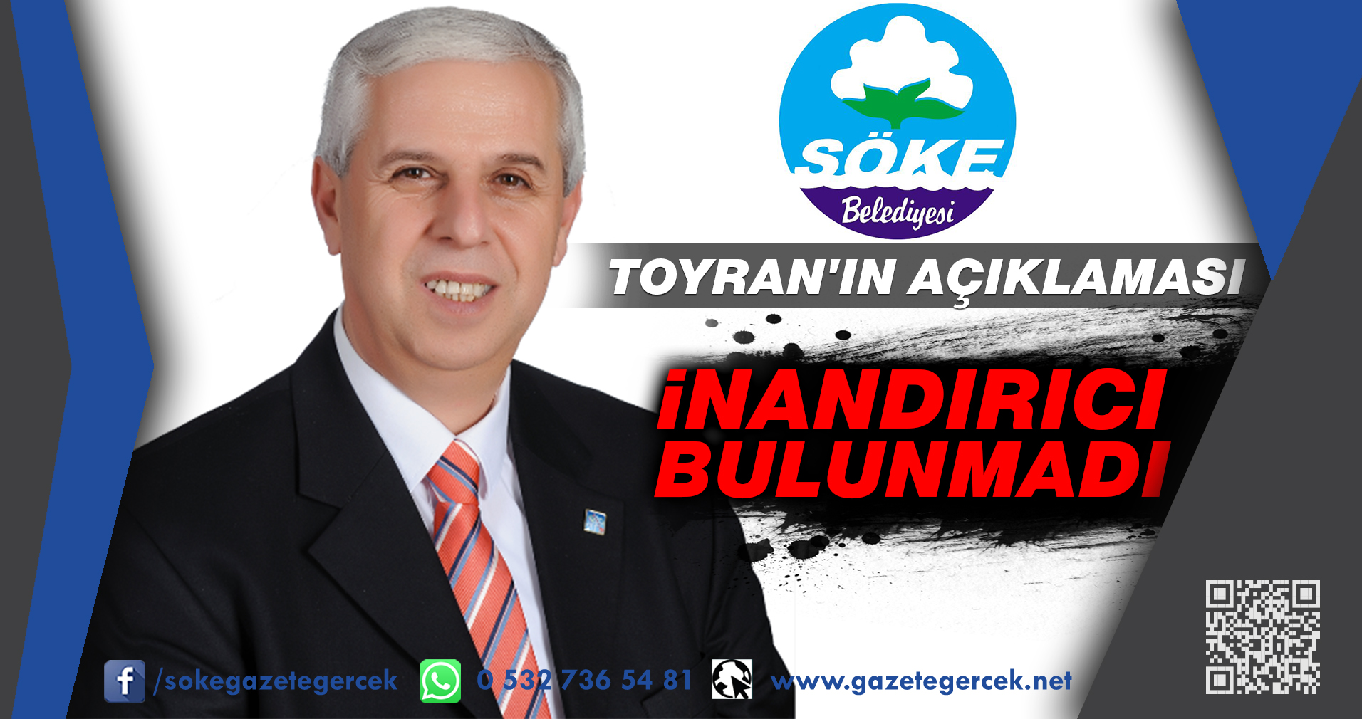 TOYRAN'IN AÇIKLAMASI İNANDIRICI BULUNMADI