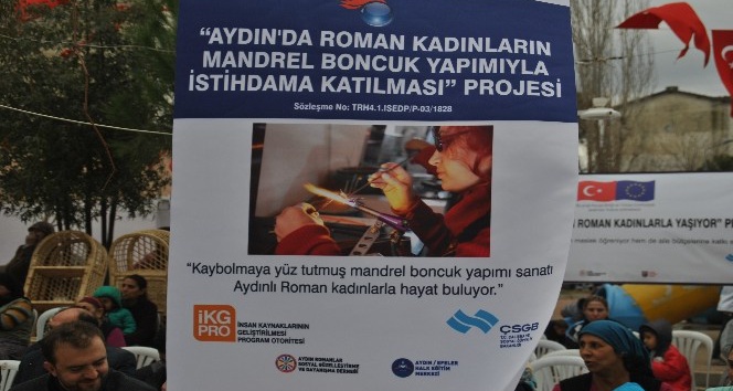 Romanlara yönelik ’Boncuk’ projesi istihdama katkı sağlayacak