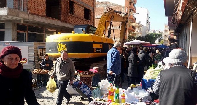 Kepçe pazara indi