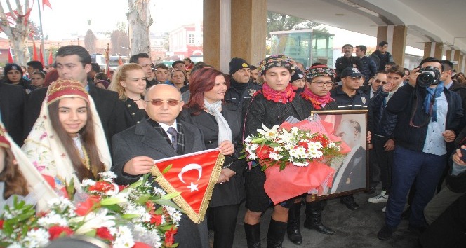 Atatürk’ün Aydın’a gelişinin 86. yıldönümü törenle kutlandı