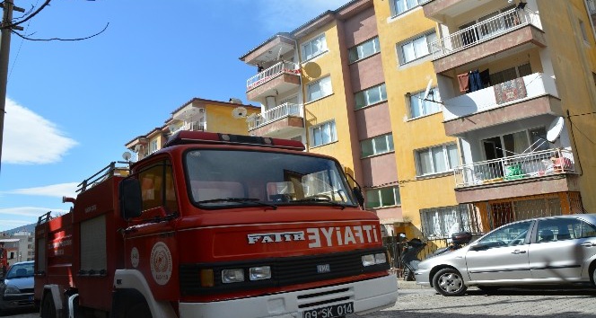 Söke’de baca yangını korkuttu