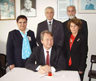 DSP Genel Başkanı Sezer, Sökedeydi