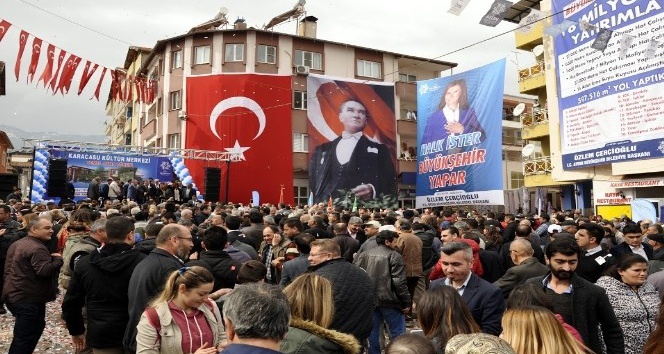 Başkan Çerçioğlu, Karacasu’da temel attı, müjde verdi