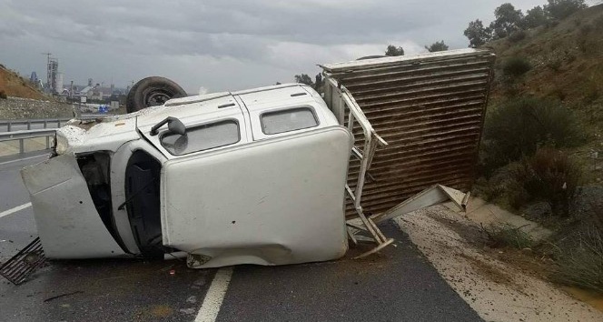 Söke’de trafik kazası: 1 yaralı