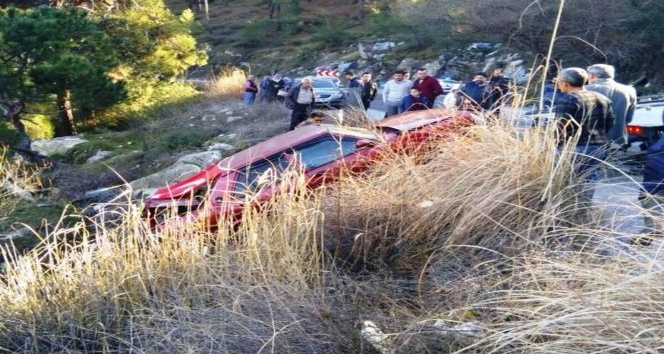 Bozdoğan’da trafik kazası; 5 yaralı