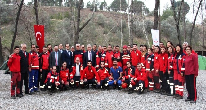 Aydın UMKE ilk tatbikatını Bozdoğan’da gerçekleştirdi