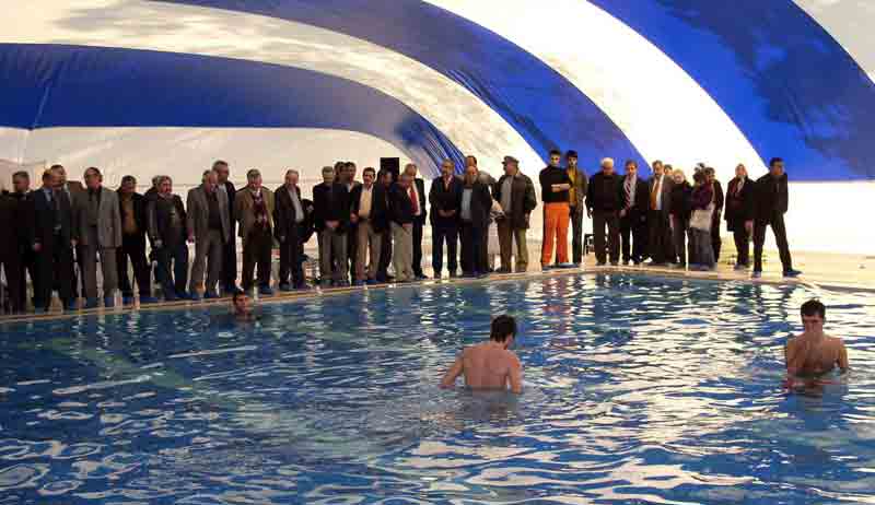 Aydınlılar artık kışın da yüzebilecek