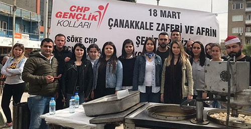 CHP'li gençlerden lokma hayrı