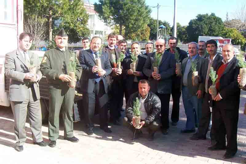 Sultanhisar’da ağaçlandırma seferberliği